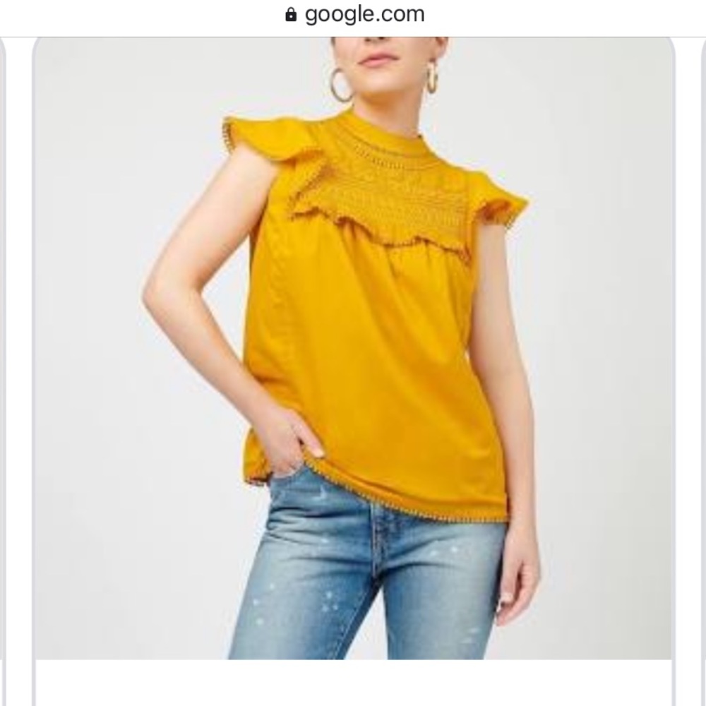 JCrew Crochet Top